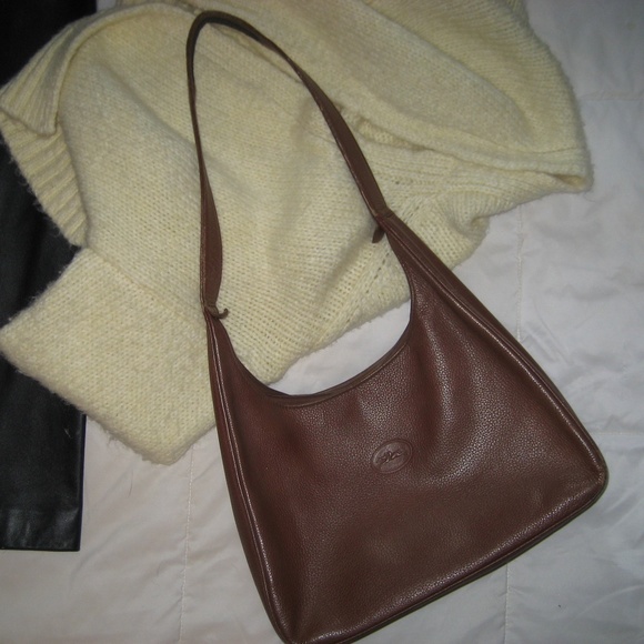 AUTHENTIC VINTAGE LONGCHAMP PARIS LE FOULONNÉ Shoulder bag - Brown - Picture 2 of 15